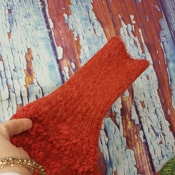 𝅺grifflin Paris multi knit sweater size S/M - Picture 6 of 12